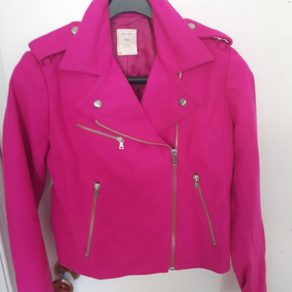 Gap wool moto jacket
